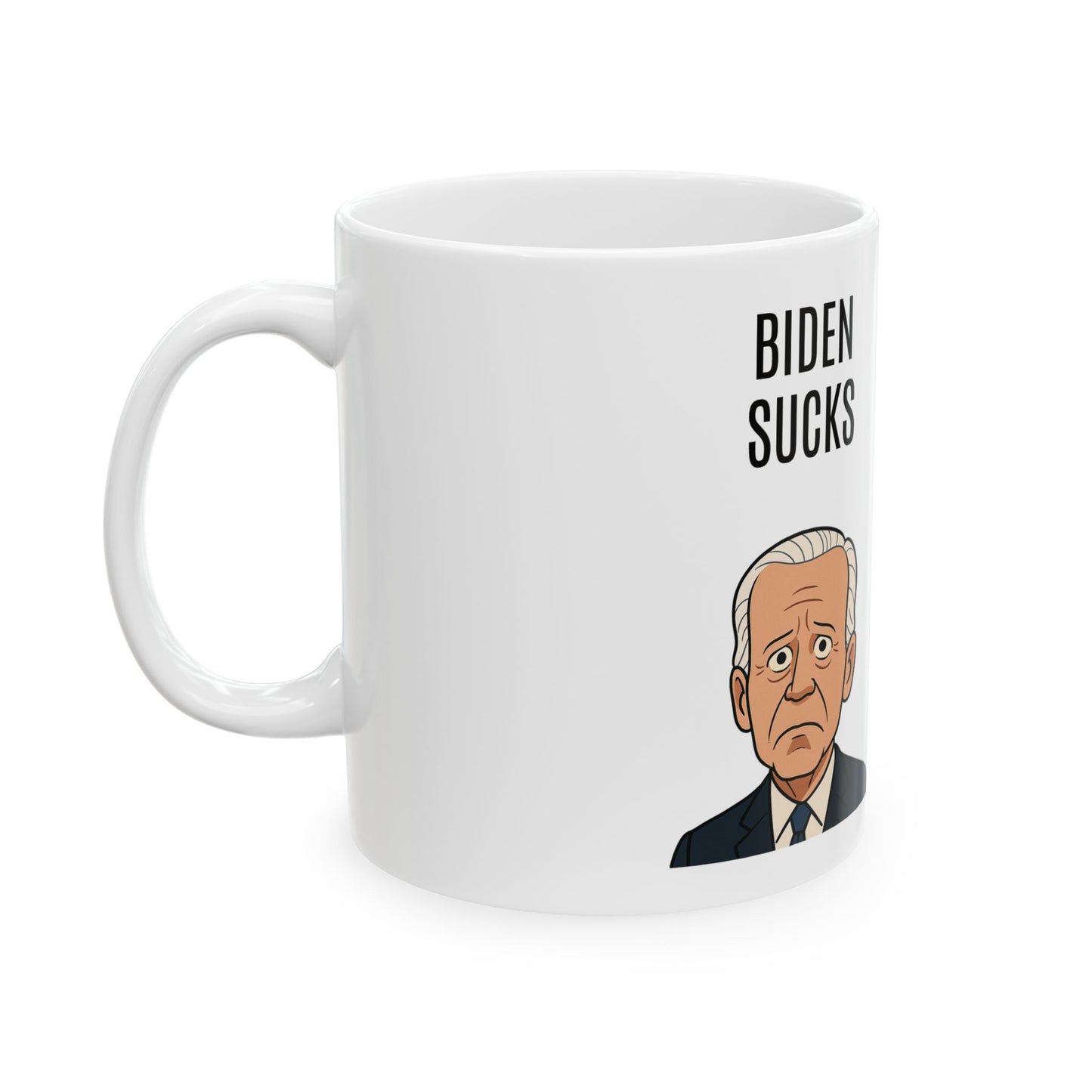 "Biden Sucks, Kamala Swallows, Obama Watches" Mug
